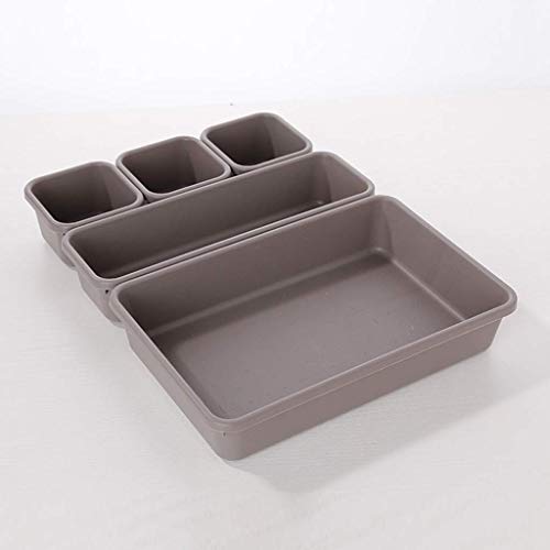 F Fityle 8 Organizador De Gaveta De Bloqueio Multifuncional Bandeja Caixa De Armazenamento De Caso D