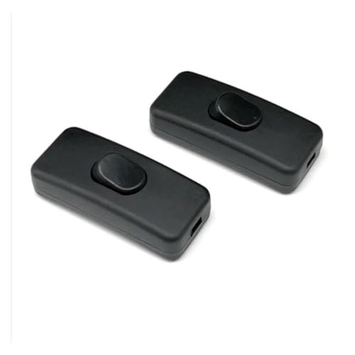 Interruptor 303 de medio recorrido negro con 5 botones basculantes para repuestos 2