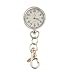 Stainless Steel Alloy Quartz Pocket Watch Pendant with Keychain (Nurse)