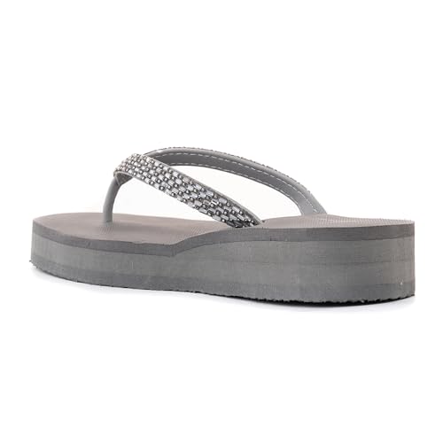 Image of Khadim's Waves Platform Heel Slippers for Women