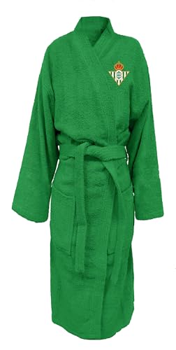 Asditex Albornoz Betis Talla XXL de rizo americano 400 gramos