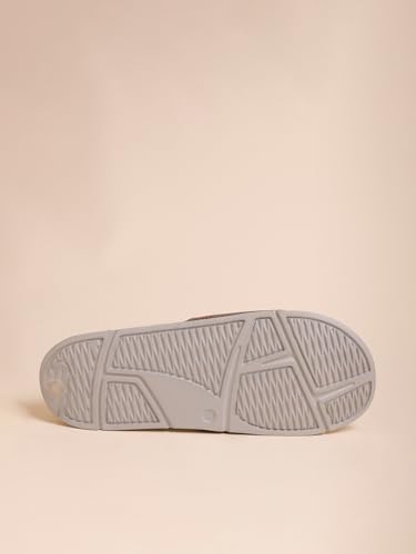 Image of WROGN Men's Anti-slip Sliders | Lightweight EVA Sole | Foam Padded Comfort