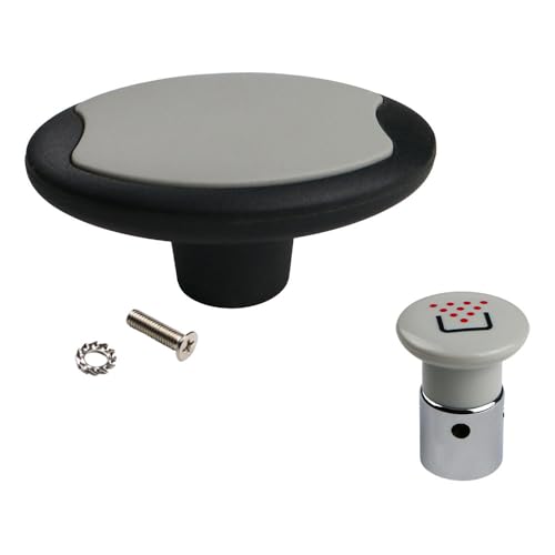 ANAKEL HOME Pomo de Repuesto y Válvula Giratoria Compatible con Olla Express Bra Star New | Pack de Reemplazo, Fácil Instalación