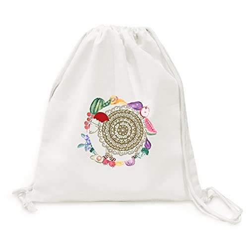 Sac de Noël en tissu motif mouton cartoon idéal pour grand emballage cadeau