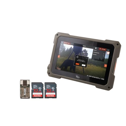 Image of Wildgame Innovations 7 Trail Pad Tablet (4 Items) | 7 HD Backlit Tft Touchscreen, Weather-Resistant, Dual Standard SD Ports, Includes 2x32gb SDHC Cards and Card Reader, (2 Pack)