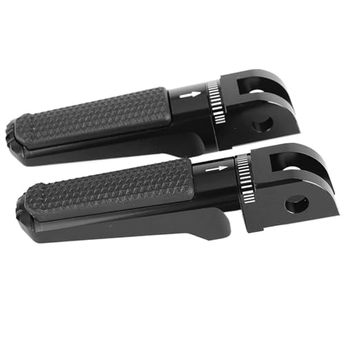 Motorrad Vordere Fußrasten Fußrasten for KTM 1290 for Super for Duke R for GT 2016 2017 2018 2019(Black)