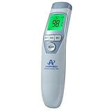 Amplim Termómetro infrarrojo clínico de la frente del grado médico del hospital sin contacto para el bebé y los adultos, castillo de la arena