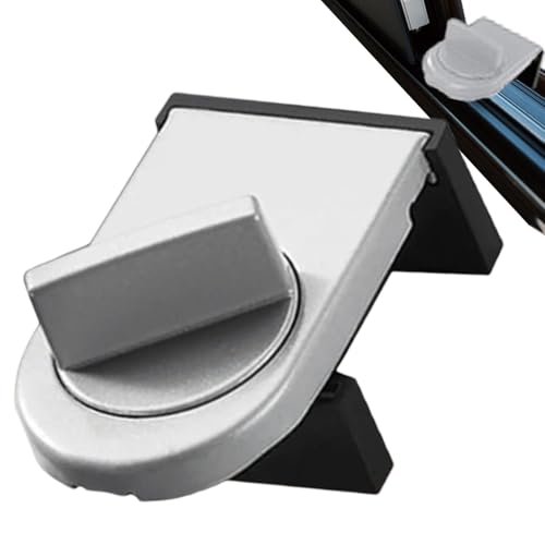 Cerradura de seguridad para puerta corrediza, cerradura de aluminio para ventana corredera, cerradura de seguridad antirrobo para niños pequeños, cerradura de seguridad ajustable para ventana