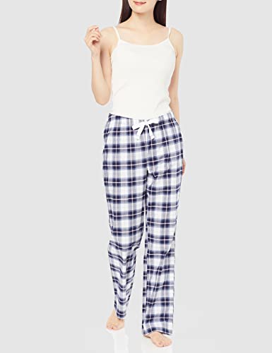Image of Amazon Essentials Women's Cotton Pajama Pants, Breathable Poplin Sleep Pant with Drawstring Elastic Waist