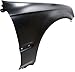 Garage-Pro Front Bumper Cover Kit Compatible With 1999-2000 Honda Civic, Sedan (US, Canada, Japan Built) / Hatchback/Coupe Models, 3-Piece Kit, w/Fenders, Driver and Passenger Side