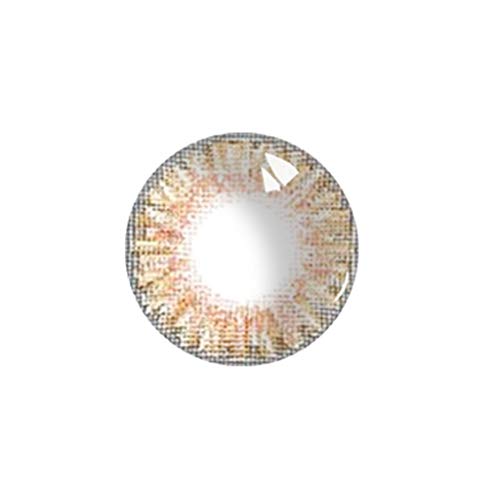 Ohome 1 Pair of Tone Colored-Lenses,Enlarger Eyes Supernatural Lens,Fashion Eye Lenses,Beautiful Color Student Lens (Honey)