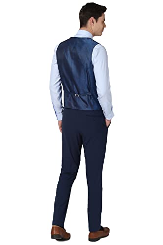 Image of Peter England Men's Polyester Blend Suit-Dress Set