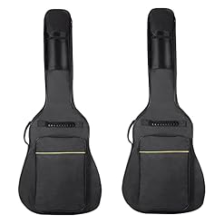 SPOFOSUNNER Lot de 2 Housses de Guitare 41 Pouces pour Guitare Acoustique, Ukulélé, Guitare Basse - Les Beatles, Paul McCartney, John Lennon, RIngo Starr, George Harrison