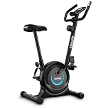 ZIPRO Cyclette da Casa con 8 Livelli di Resistenza Magnetica, Supporto per Smartphone, Schermo LCD, Sella Regolabile, Cyclette per Casa per Più Esercizi, Ciclette Professionale da Camera (One S)