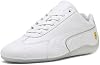 Tenis casual PUMA para hombre Scuderia Ferrari Speedcat Miami con cordones - Blanco - Talla 9 M 4