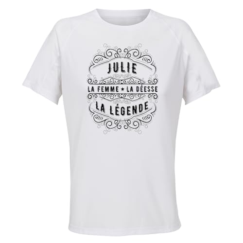 T-shirt respirant polyester femme Julie pour rester au sec durant l'effort