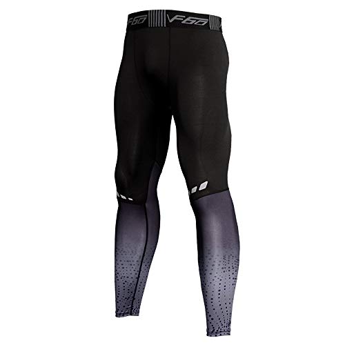 Pantalon de compression hommes anti-frottement stretch running gym