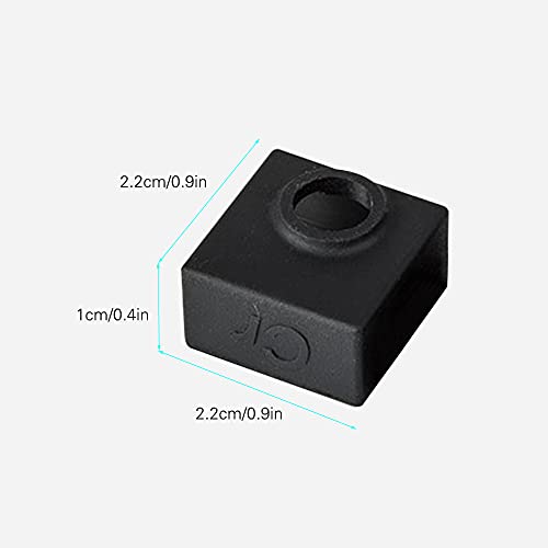 Yuventoo 3 pcs Impressora 3D Bloco de Calor de Silicone Caso Capa Hotend Extrusora Meias de Isolamen