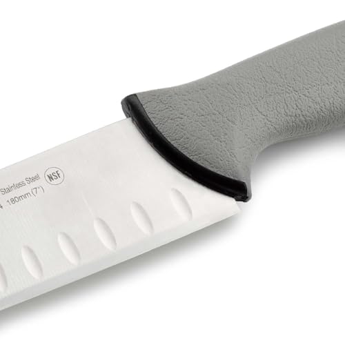 Couteau Santoku acier inoxydable Arcos 18 cm Colour Prof lame alvéolée - 5