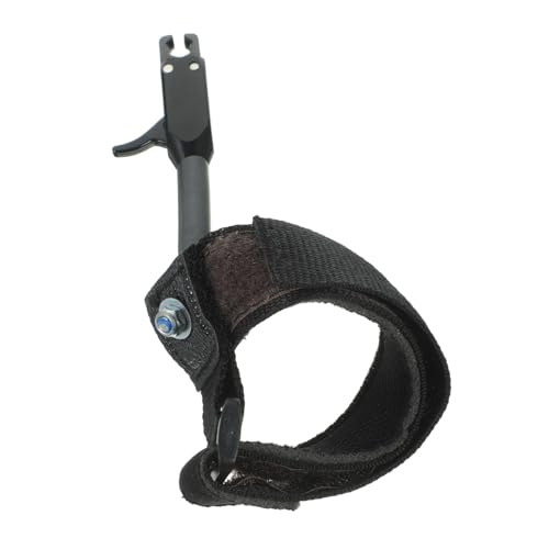 COOLHIYA Bow Accessories Recurve Arrow Caliper Release Adjustable Wristband for Accurate Shots