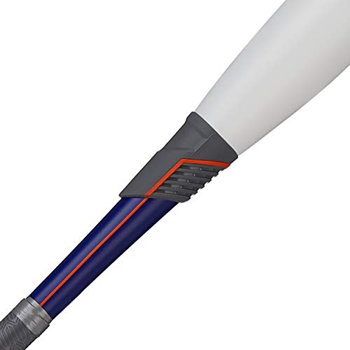 Axe Bat 2021 Avenge (-8, 2-1/4") Ssusa Senior Slowpitch Bat / 2-Piece Composite, White/Blue/Orange, 34" / 26 Oz. #TOP2