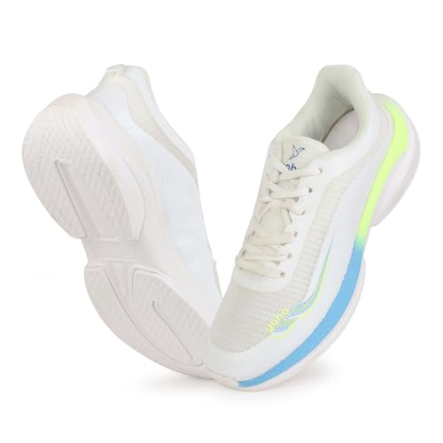 Image of YOHO RushHour Dynamiq Sports Shoes for Men |Cushioned Insole, Stylish, Casual & Sneakers for Gents | Lightweight, Anti-Skid Shoe for Gym, Walking, Running & Everyday Use-1800