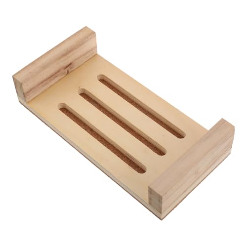 PERSELOSO Specimen Pinning Board Display Board Specimen Storage Wood Base Butterfly Display Kit