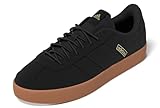 Adidas Men's VL Court 3.0, Black/Black/Gold Metallic, 12
