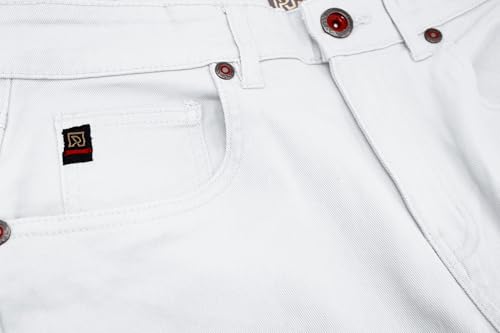 vkwear Men's Slim Fit Casual Skinny Jeans Straight Leg Stretch Cotton Denim Pants3