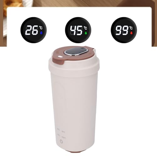 Hervidor eléctrico portátil acero inoxidable 500 ml miniatura 5