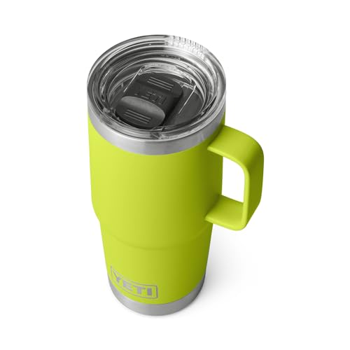 Image of YETI Rambler 20 oz Travel Mug, Stainless Steel, Vacuum Insulated with Stronghold Lid