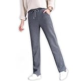 ロング パンツ 裏起毛 あったか スウェット ストレート レディース ストレッチ 暖かい ズボン 防風 防寒 秋 冬