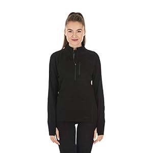 100% Merino Wool Women’s Expedition Weight Quarter Zip – Moisture Wicking Sweater