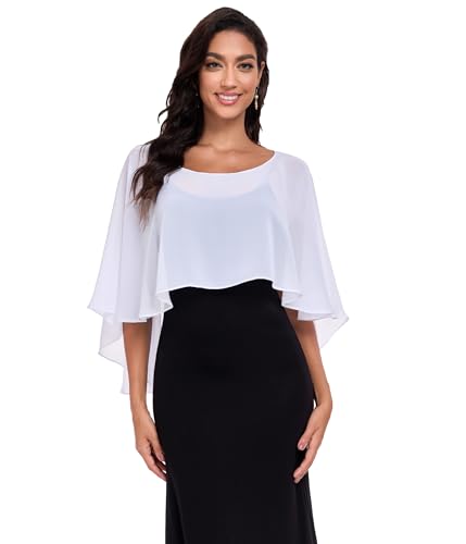 Pukguro Sheer Shawls and Wraps for Evening Dresses...