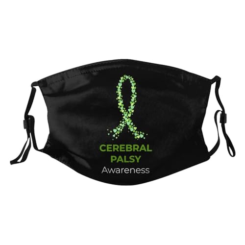 Cerebral Palsy Awareness Adult Dust Mask Adjustable Dust Face with 2 Filter7278