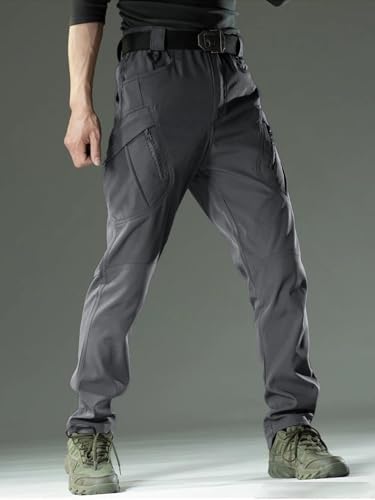 AUTIWITUA Men's Tactical Cargo Pants Water Resistant Lightweight Hiking Pants Outdoor Work Pants with Multi Pockets(No Belt) - Image 6