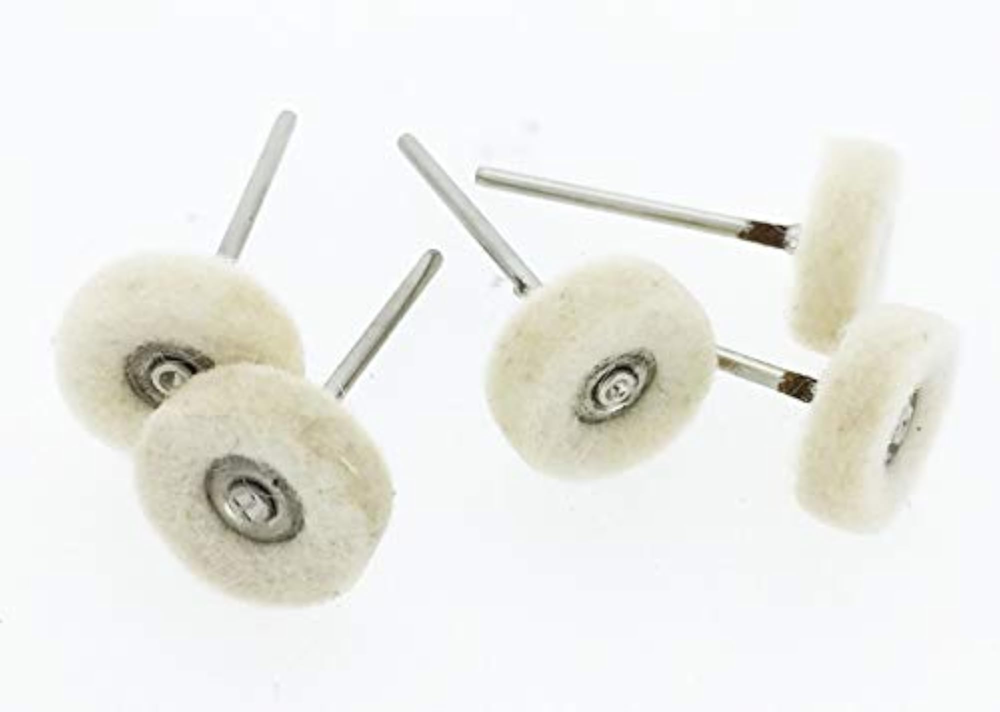 Cotton Polishing Buff Wheel for Dremel Rotary Tools Pack of 5