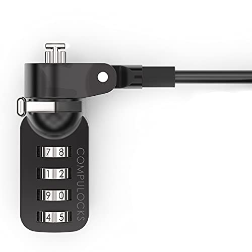 Maclocks Cl37 4 Dial Laptop Macbook Combination Lock With 6-Foot Cable Security Slot Compatible #TOP1