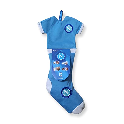 Calza natalizia SSC Napoli - piena di dolci prelibatezze - dalla Befana ai piccoli appassionati di calcio e tifosetti del...