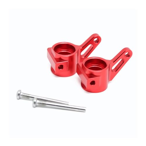 Pièces de mise à niveau RC en métal rouge pour fusées de direction Traxxas Slash 2WD
