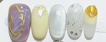 10枚入りネイルシール/人工爪-VS40-SGWGDTY-B298-S