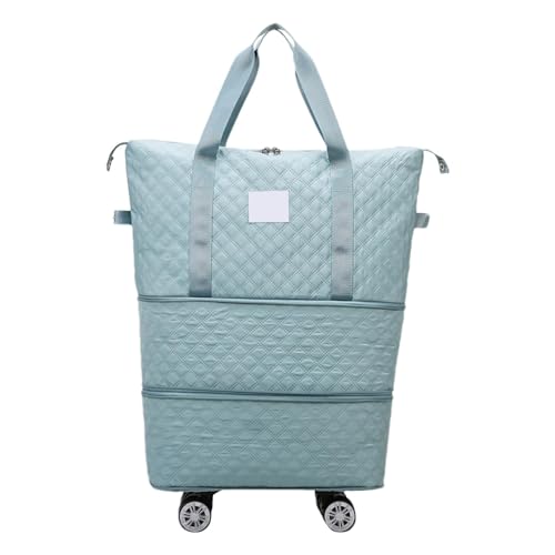 Sac de voyage pliable à roulettes amovibles grand format extensible