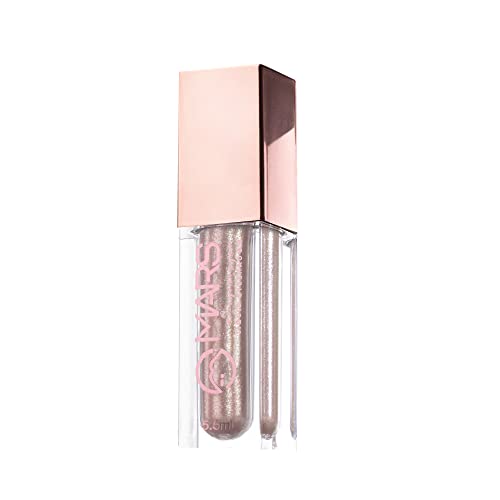 Image of MARS Metallic Liquid Glitter Eyeshadow | Waterproof & Highly Pigmented | Smooth Glide Formula (5.5ml) (09-Pole Star)