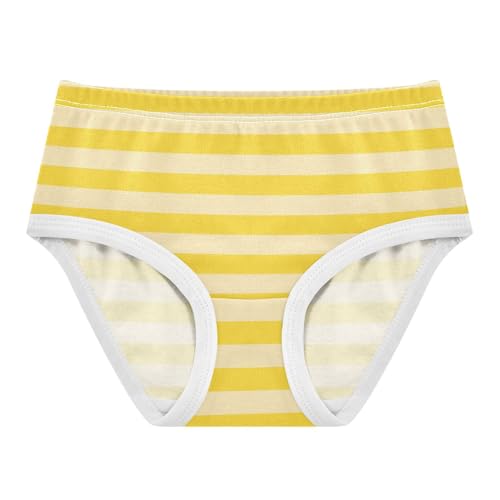 Yellow Stripe Toddler Girls's Underwear 2T 2300915