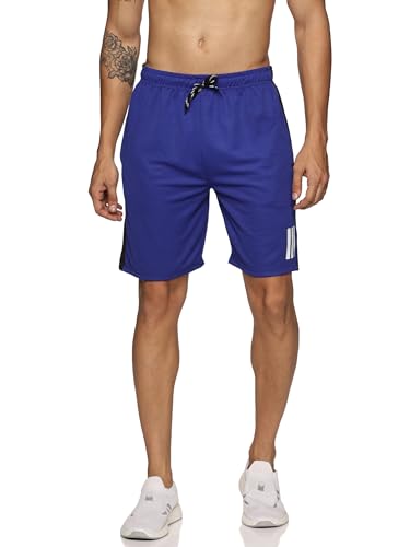 Image of Polyester Sports Shorts for Boys & Girls with Zipper Pockets