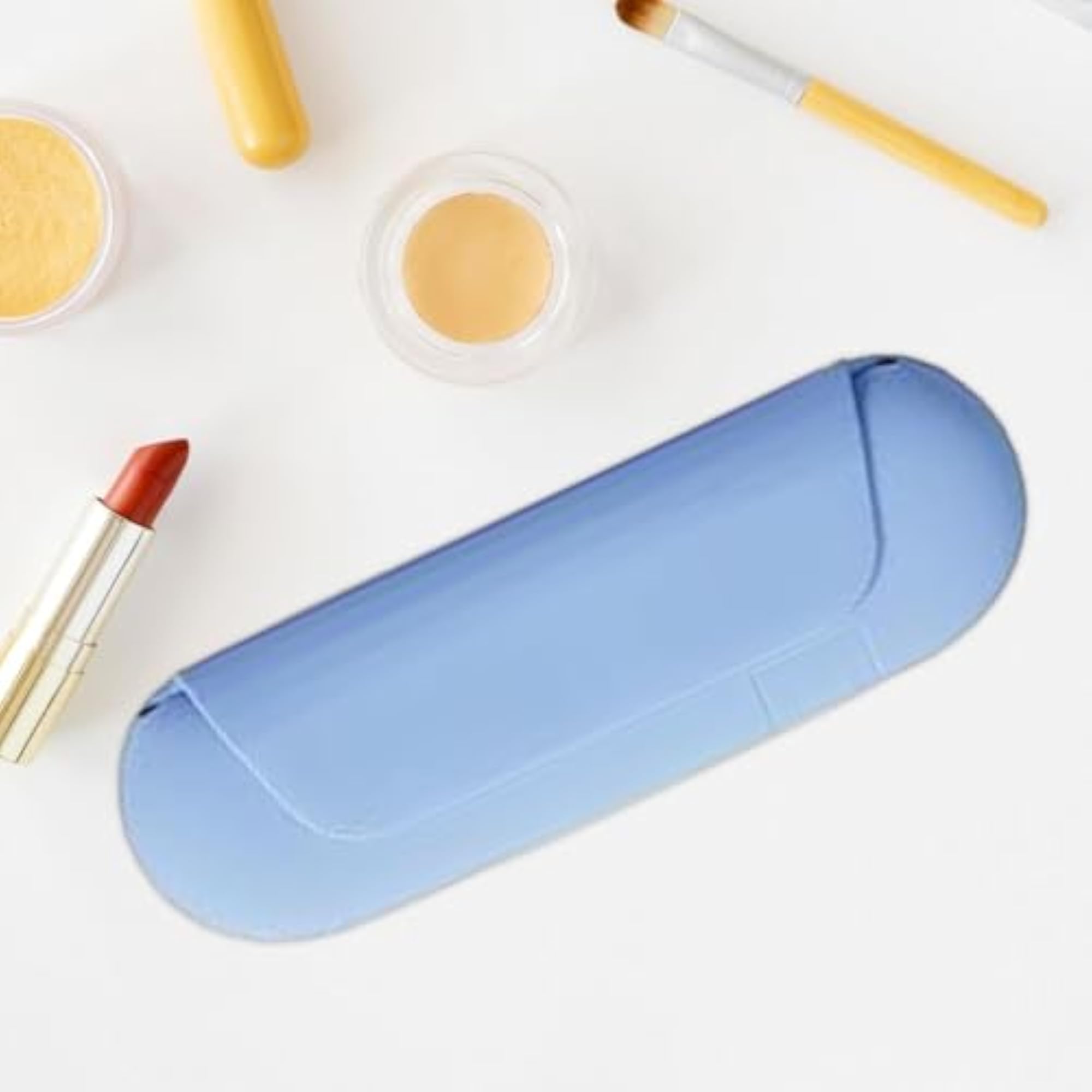Travel Makeup Brush Holder Organizer Bag for Women