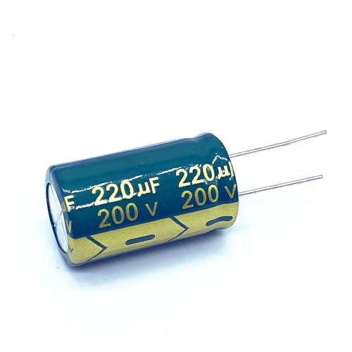 Condensateur aluminium 220uF 200V pour corriger les pannes d'alimentation et tensions instables