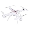 DRON NK DR3520-WCA – 3 Velocidades, Radriofrecuencia, Cámara Integrada, Autonomía 7-8 mins, Modo Suspensión, Modo Retorno, Control Remoto 2.4 GHz, Incluye Gafas VR Box Smartphone, White
