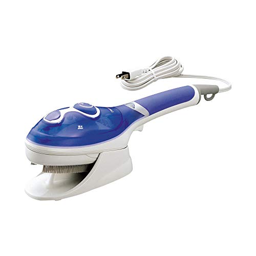 ツインバード 衣類スチーマー スチームアイロン アイロン ハンディ ブルー SA-4084BL