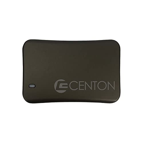SSD externe Centon 1000 Go noir avec interface USB-C 3.2 Gen 2 rapide
